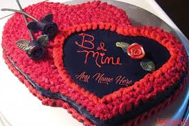 July 11, 2018 valentine cake house. Be Mine Valentine Birthday Cakes With Name Edit