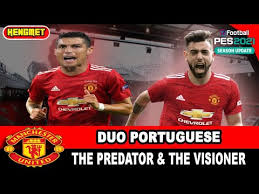 Bruno fernandes is a attacking midfielder footballer from portugal who plays for manchester united in pro evolution soccer 2020. Live Epic Cristiano Ronaldo X Bruno Fernandes Pes 2021 Master League Youtube