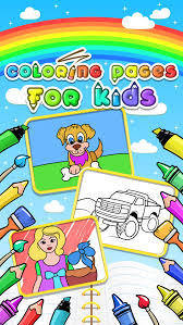 Color learning games for kids. Coloring Pages For Kids Color Book Painting Games For Girls Boys Apps 148apps
