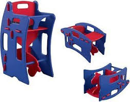 Tri Chair Baby Table Children Rocking Horse Cradle Kids Play Desk Great Gift Baby Table Kids Playing Rocking Horse