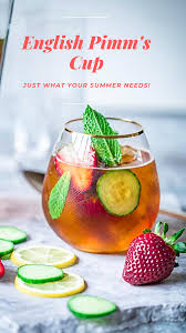 Pimm S Recipe Juicy Strawberries Fresh Mint Lemon And Cucumber Slices Steeped In Pimm S No 1 Then Hit With A Splash Of Le Pimms Recipe Pimms Cocktail Pimm S