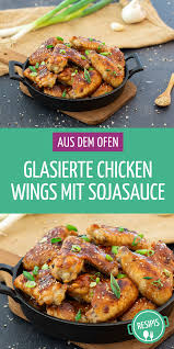 Hahnchenflugel Mit Honig Sojasauce Resipis Rezept In 2020 Hahnchen Flugel Sojasauce Lebensmittel Essen