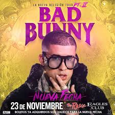 See more of bad bunny club fans mx oficial. This Friday Don T Miss Bad Bunny Live The Rave Eagles Club Facebook