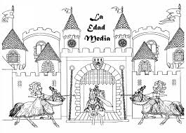 Dibujo para colorear e imprimir. Dibujos De Literatura Medieval Para Colorear Novocom Top