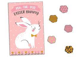 Fasten off and leave a long tail for sewing later. Printable Pin The Tail On The Bunny Game Fellowes