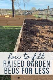 How To Fill A Raised Garden Bed And Save On Soil In 2021 Raised Garden Beds Diy Vegetables Cheap Raised Garden Beds Raised Garden