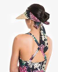 Keep Covered This Summer Without Suffering From Hat Hair Our Beachcomber Visor Features A Hand Woven Soft Seagrass Brim And A Hat Hairstyles Brim Hand Weaving
