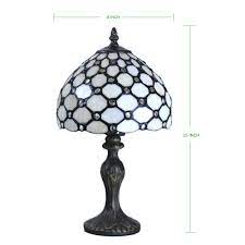 The low lamp targets light onto your reading material, while the shade blocks that same light from getting into your eyes. Tiffany Style Table Lamp Jewelry Small Night Light 15 Inch Tall Stained Glass Shade In 8 Inch Wide Vintage Victorian For Home Desk Lamps Aliexpress