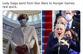 This gem of a random tweet resurfaced over the weekend, and. Hunger Games Gaga 9gag
