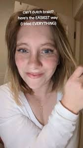 Can't do a Dutch braid? I couldn't either... Until I pseudo made up this  method after trying EVERYTHING., 🚨Let me introduce the "RAP" method:, 1.  REACH: put thumb and pointer finger together in a ...