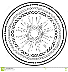 page de detente coloration avec le mandala pour des enfants et adultes therapie d art livre coloriage meditation illustration vecteur du inspiration bouddhiste 73260708 guirlande plantes dautomne moderne