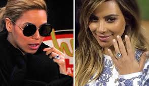 PICS] Kim Kardashian Vs Beyonce's Engagement Ring — Whose Bling Is Best?