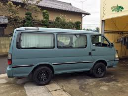 ハイエースをkurayaオールドブルーシーで刷毛塗り全塗装 ホンダ ロゴ ptクルーザー 車 塗装 diy