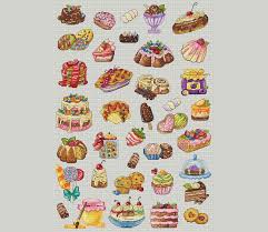 Oranges cross stitch pattern read more. 11 Tasty Cake Cross Stitch Patterns That Ll Make You Drool House Of Mahalo