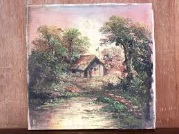 Check spelling or type a new query. Lukisan Abstrak Rumah Pedesaan Desain Kerajinan Tangan Karya Seni Di Carousell