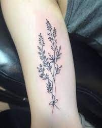 Thistle as national symbol of scotland tattoo. Scottish Heather Flowers By Hector D Ruiz Scottishheather Flowers Floral Flowertattoo Floraltattoo Minimalis Tattoos Heather Flower Scottish Tattoos