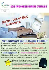 Water tax & charges online payment. Why And How We Should Paid Our Indah Water Konsortium Iwk Bill Gainsinfo