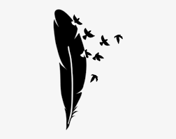 For example, a tattoo of an eagle feather would represent both courage and patriotism. Bird Feather Tattoo By Djakal12 Feather Birds Tattoo Png 1131x707 Png Download Pngkit