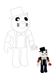 Available codes for roblox ronald may 2021. Infected Piggy From Piggy Roblox Coloring Pages Artofit