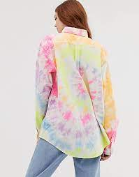 Since its introduction in 1972, ralph lauren's polo shirt has become a lasting icon of american culture and lifestyle. Polo Ralph Lauren Tie Dye Boyfriend Shirt Asos
