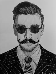 Inktober #6 This was such a fun little drawing! I've been wanting to  challenge myself to draw differently than normal this October and I thought  this would be a fun way to