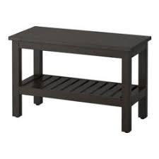 Hemnes Banc Teinture Noir Brun 83 Cm Ikea Hemnes Ikea Et Banquette Ikea