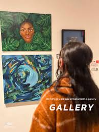 my art lives in a gallery