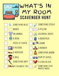 Mall scavenger hunts and photo scavenger hunts can be a blast for teenagers, couples, and adults! Easy What S In My Bedroom Indoor Scavenger Hunt Printable About A Mom
