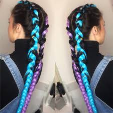 1,612 colorful hair head braiding products are offered for sale by suppliers on alibaba.com, of which other hair salon equipment accounts for 22%, hairbands accounts for 5. Dutch Braids With Coloured Extensions Hermanas Hair Extensions Blowdry Bar Facebook