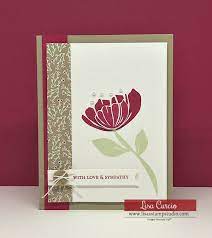 Loss of a father sympathy messages. How To Make A Handmade Sympathy Card Lisa S Stamp Studio