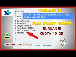 Cara mendapatkan kuota xl gratis unlimited. Cara Internetan Gratis Xl Tanpa Pulsa