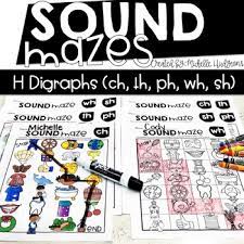 Phonics bloom create interactive online phonics games to help teach children the relationship between letters and sounds and develop the skills needed to read and write. Sound Mazes H Digraphs Phonics Word Work Games Activities Rti