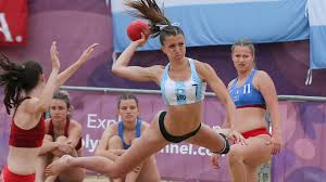 Beach handball team argentina filmed and edited by amazing sports videos © 2016 amazing sports videos. Como Nacio El Apodo Kamikazes De La Seleccion Femenina De Beach Handball La Sensacion En Los Juegos Olimpicos De La Juventud Infobae