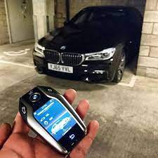 The Bwm 7 Series Smart Key Which Features A Touch Screen Display Which Lets You Check Up On And Control The Car Photo B Luxury Luxury Cars Beautiful Cars