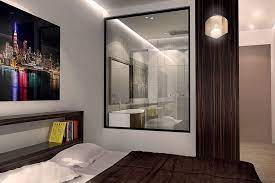 1001 idees meuble de separation diviser pour mieux regner. Separation Chambre Salle De Bain Avec Profil Et Verre