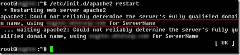 解決啟動apache 網站伺服器時找不到servername 的問題 The Will Will Web