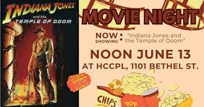 Free showing of "Indiana Jones and the Temple of Doom"