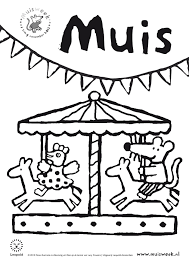 Kleurplaat Kermis Thema Thema Muis