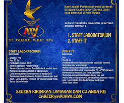 Lowongan Kerja Smk D3 S1 Di Pt Anugerah Walet Jaya Medan Juli 2020 Lowongan Kerja Medan Terbaru Tahun 2021