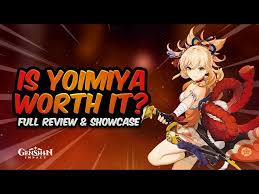 HOW GOOD IS YOIMIYA? Abilities & Gameplay Review, Showcase, and Build  Analysis | Genshin Impact - YouTube