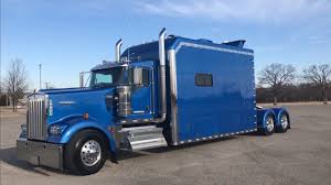 2016 Kenworth W900 Ict 180 Custom Sleeper Kenworth Kenworth W900 Trucks