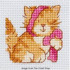 This is a fun modern cross stitch pattern for cat lovers. Free Kitteh Cross Stitch Cross Stitch Animals Cross Stitch Cat Cross Stitch Pattern