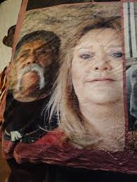 Anna Anastasia Mircovich and John Mircovich i cannot tell you how much I  love this blanket! Y'all the had this blanket made for me and gave it to me  a few days