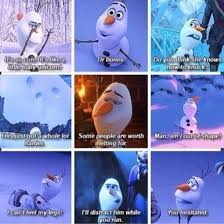 11 Best Olaf Quotes Sayings Disney Funny Funny Disney Memes Frozen Scenes