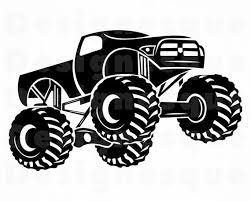 Free Free 137 Silhouette Grave Digger Monster Truck Svg SVG PNG EPS DXF File