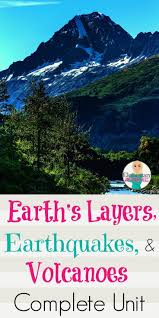 Earth S Layers Earthquakes Volcanos Unit W Powerpoint Interactive Notebook Earth Layers Earth Science Earth