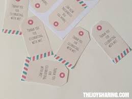 The inside of the thank you card word template is blank for you to leave a personal message of gratitude. Thank You Gift Tags Free Printable Template The Joy Of Sharing
