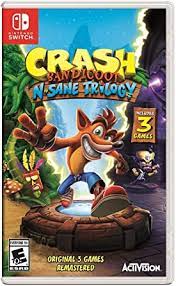 Ahorra con nuestra opción de envío gratis. Amazon Com Crash Bandicoot N Sane Trilogy Nintendo Switch Standard Edition Activision Inc Video Games