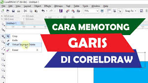 S touto výkonnou sadou pro vektorové ilustrace, sazbu a mnoho dalšího zvládnete vše! Cara Mewarnai Garis Di Coreldraw X7 Tutorial Corel Draw Part 9 Youtube