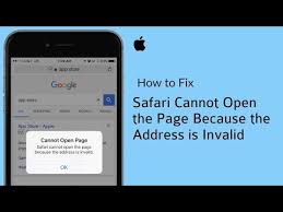 Safari Cannot Open The Page Because The Address Is Invalid When Update Or Download Apps On Iphone Youtube